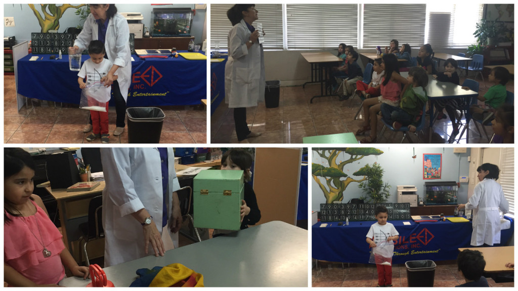 Kindergartners magic of science